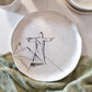 Pre-order | Illustrated Ceramic Plate (Rounded)